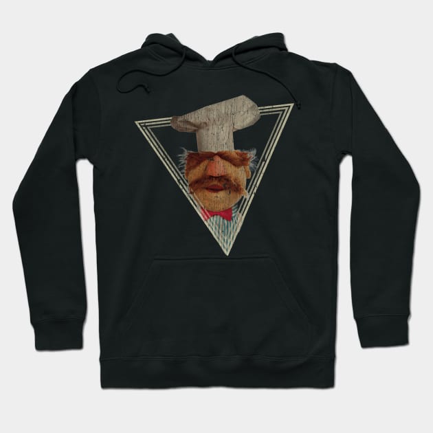 Vert Der Ferk - The Swedish Chef Retro Hoodie by Jokotingkir